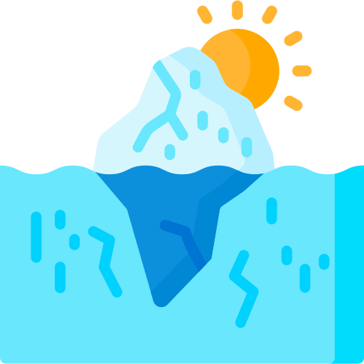 Iceberg  Special Flat icon