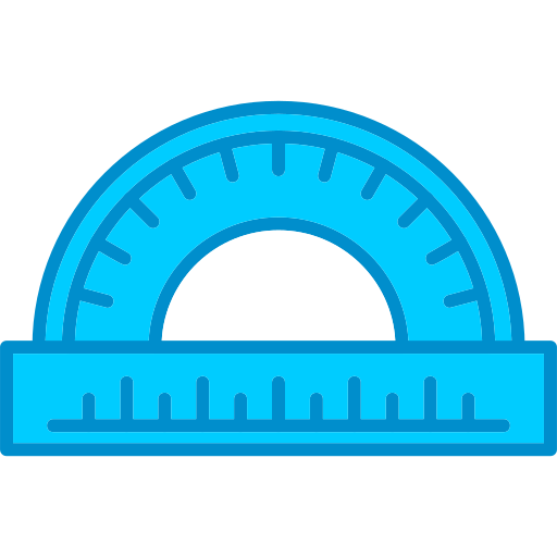 Protractor Generic Blue icon