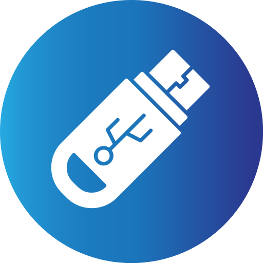 USB Generic Blue icon