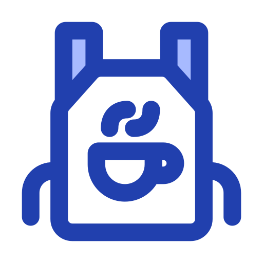 エプロン Generic Blue icon