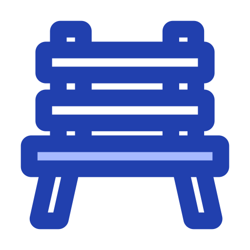 cadeira Generic Blue Ícone