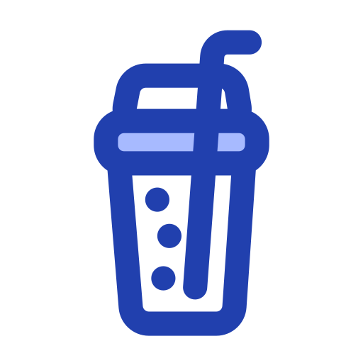 아이스 커피 Generic Blue icon