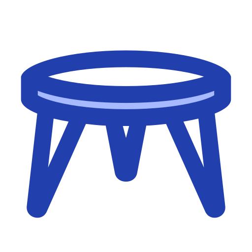 okrągły stół Generic Blue ikona