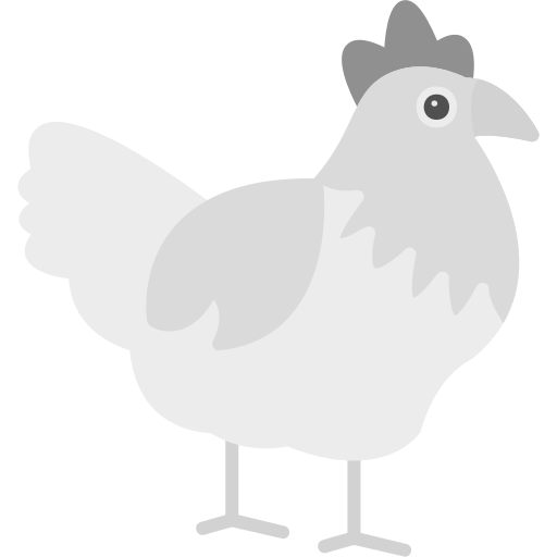 galinha Generic Grey Ícone