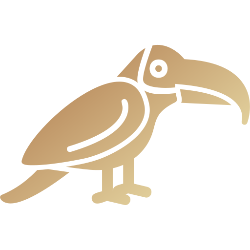Toucan Generic Flat Gradient icon