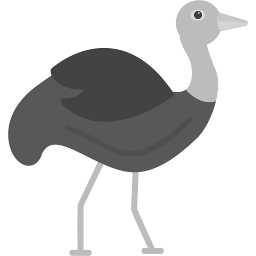 Ostrich Generic Grey icon