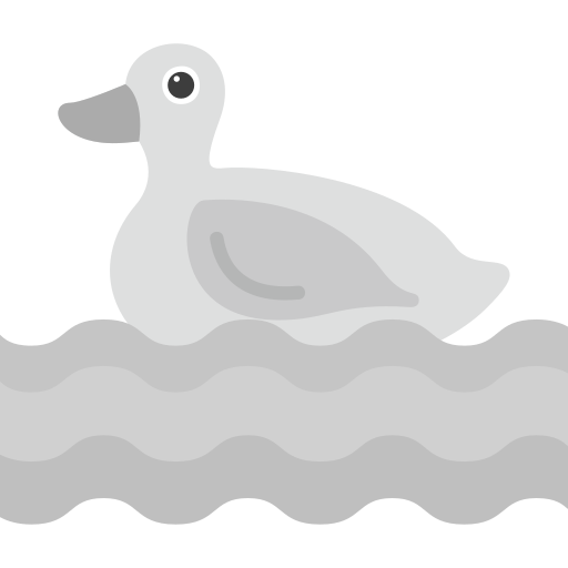 Duck Generic Grey icon