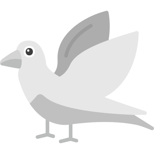 oiseau Generic Grey Icône
