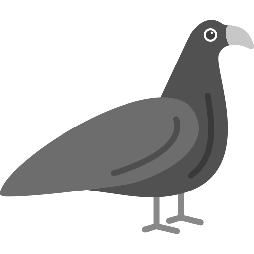 pájaro Generic Grey icono