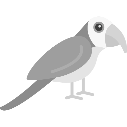 앵무새 Generic Grey icon