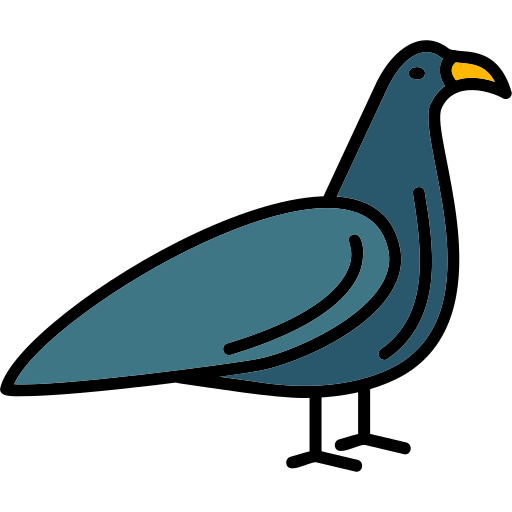 ptak Generic Outline Color ikona