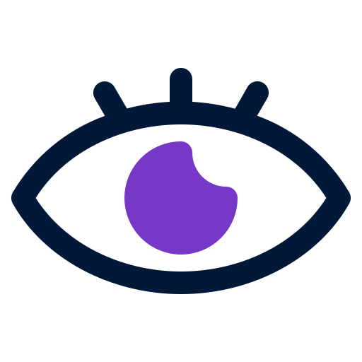 Eye Yogi Aprelliyanto Bold Duotone icon