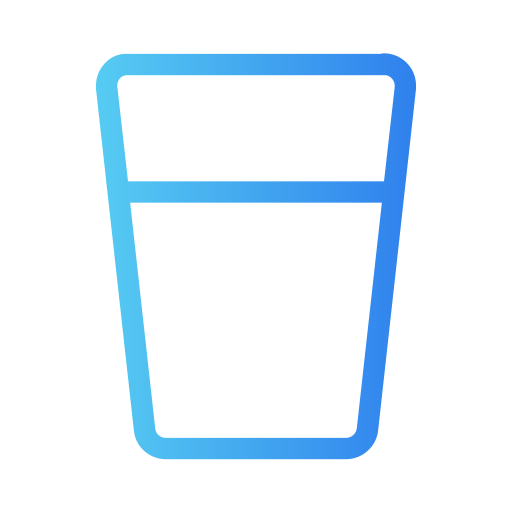 water glas Generic Gradient icoon