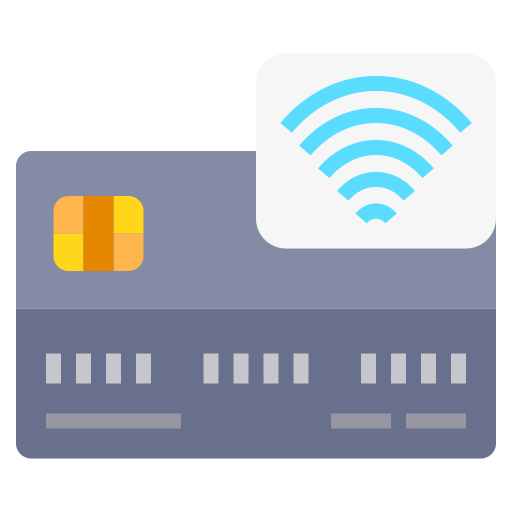Contactless Generic Flat icon