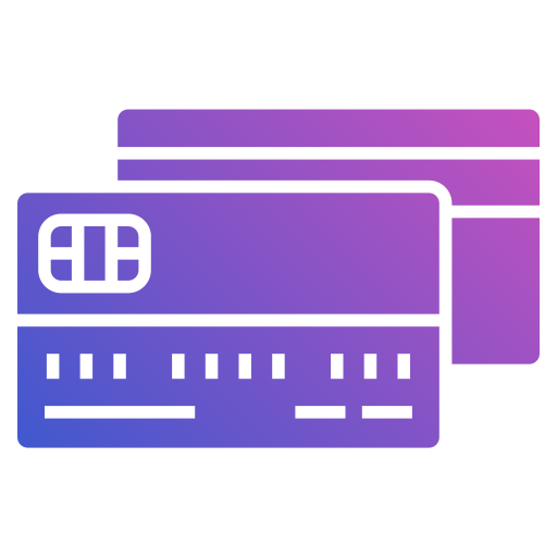 Credit card Generic Flat Gradient icon