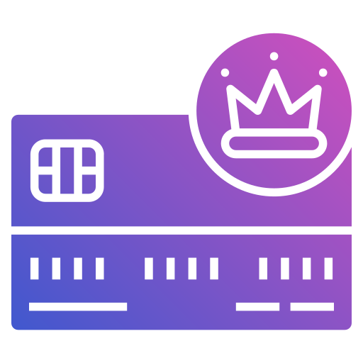 Vip card Generic Flat Gradient icon