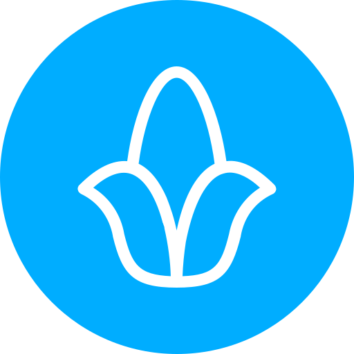 옥수수 Generic Blue icon