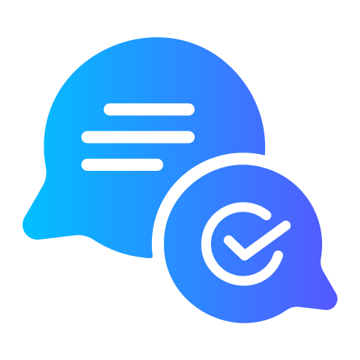 Checkmark Generic Flat Gradient icon