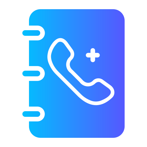 Contact Book Generic Flat Gradient icon