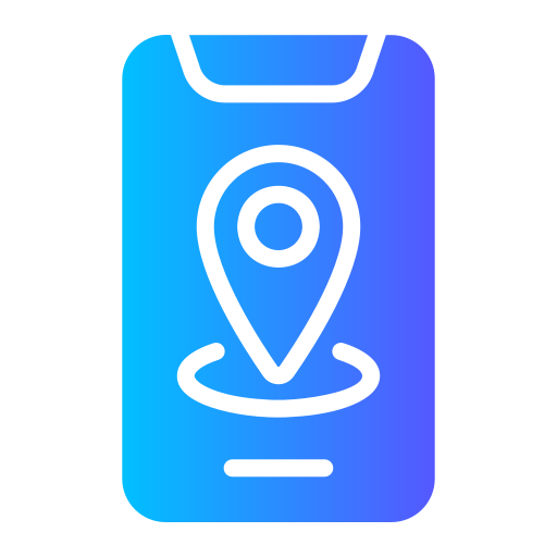 lokalizacja na mapie Generic Flat Gradient ikona