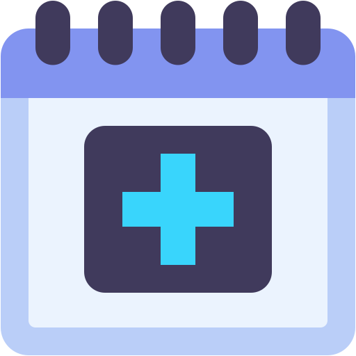 Medical appointment Generic Flat icon