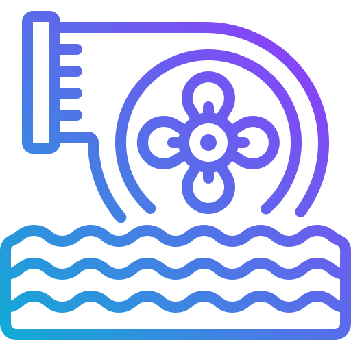 Energia del oceano Generic Gradient icono