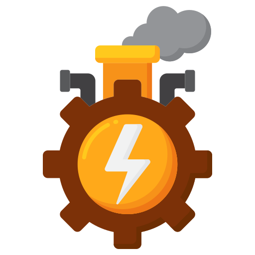 Steam engine Generic Flat icon