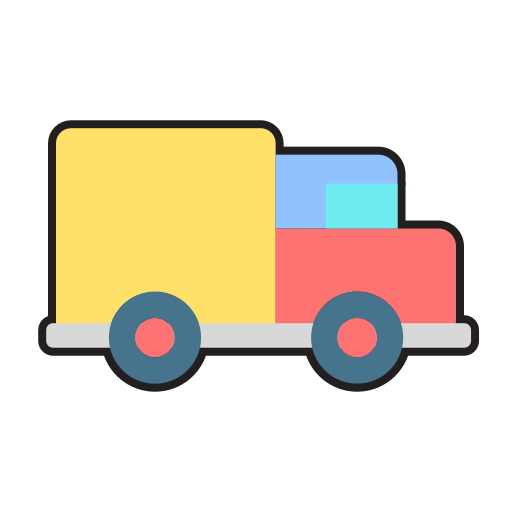 Toy truck Generic Outline Color icon