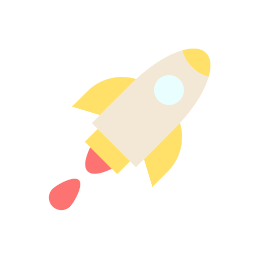 ruimteschip Generic Flat icoon
