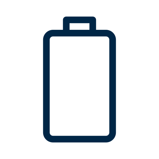 batterij status Generic Outline Color icoon