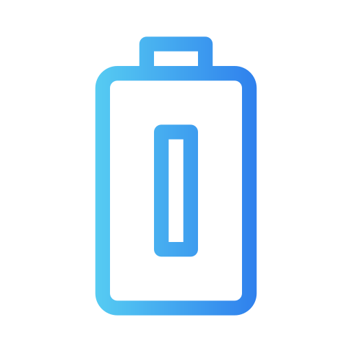 Full battery Generic Gradient icon