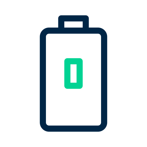 batteriestatus Generic Outline Color icon