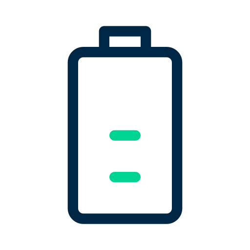 batteriestatus Generic Outline Color icon