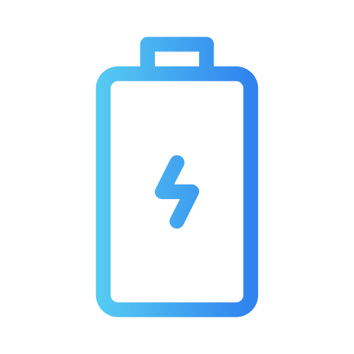 Ładowanie baterii Generic Gradient ikona