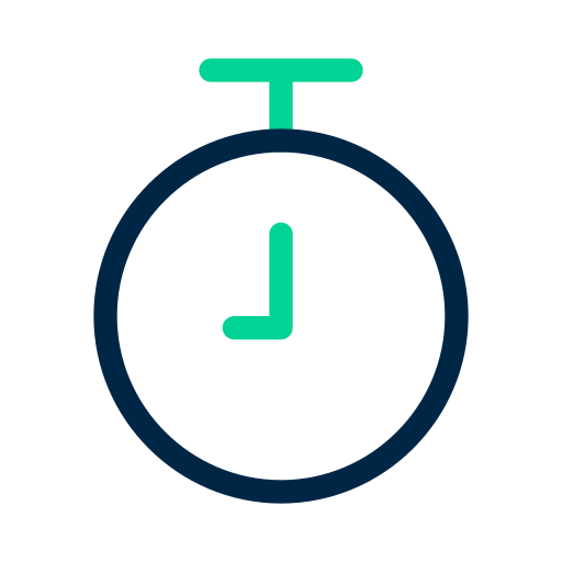 cronómetro Generic Outline Color icono