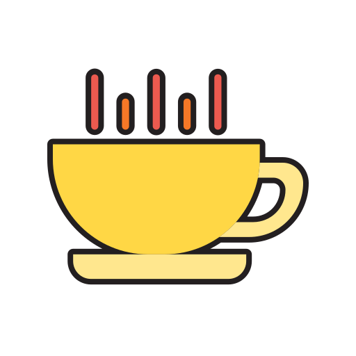 Hot cup Generic Outline Color icon