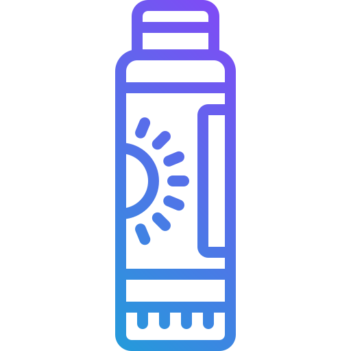 protetor solar Generic Gradient Ícone