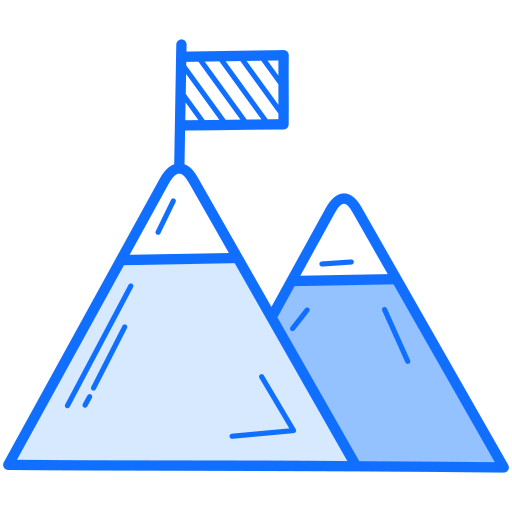 montagne Generic Blue Icône