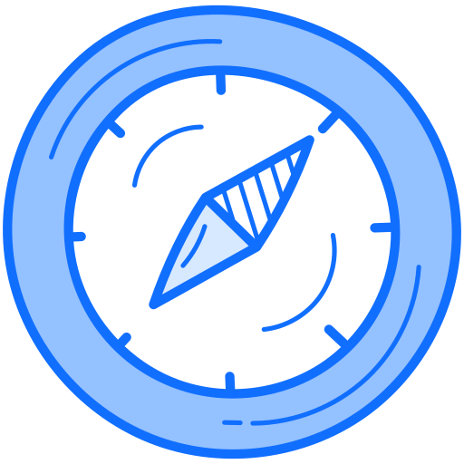 方位磁針 Generic Blue icon