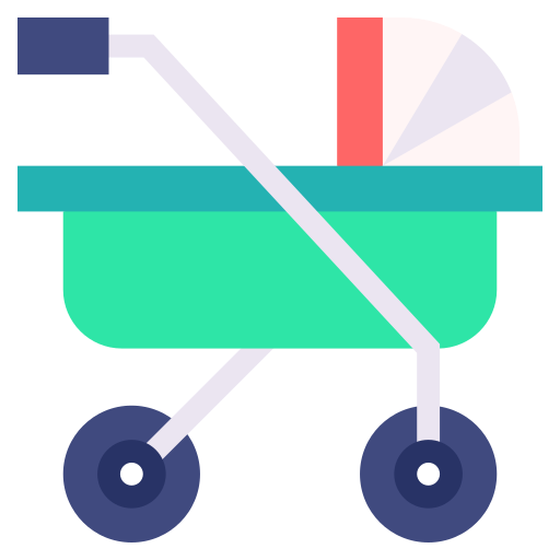 carrinho de bebê Generic Flat Ícone