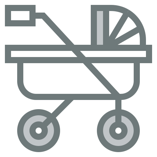 wózek dziecięcy Generic Grey ikona