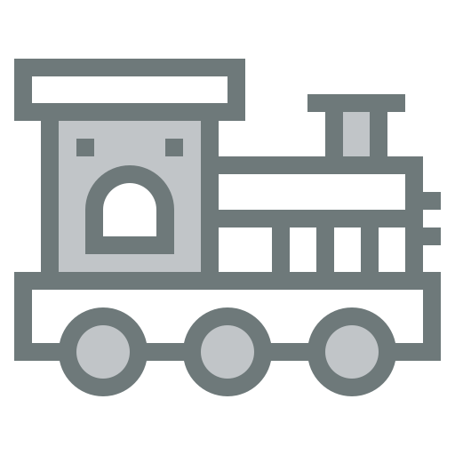 zabawkowy pociąg Generic Grey ikona
