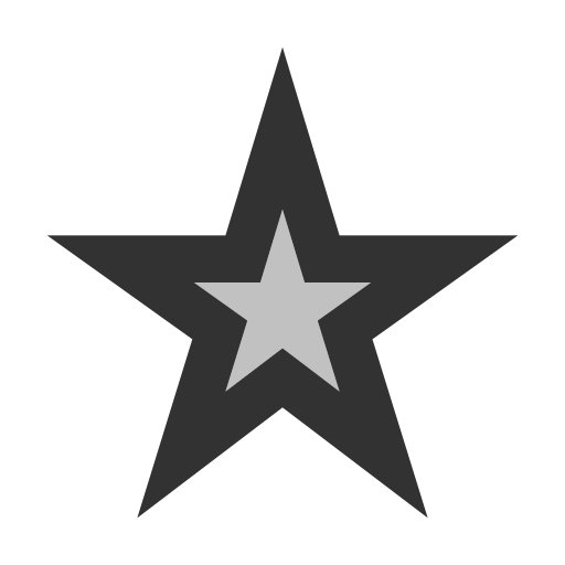 star Generic Grey Icône