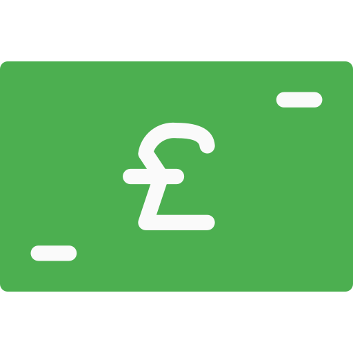 pfund sterling Pixel Perfect Flat icon