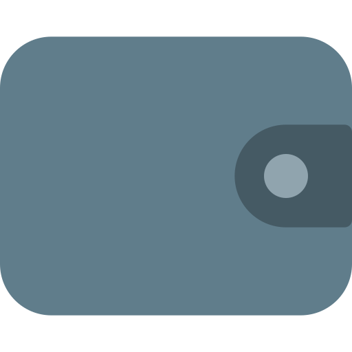 Wallet Pixel Perfect Flat icon