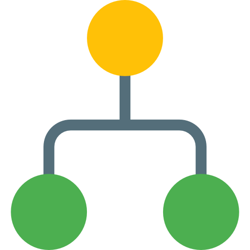 diagrama Pixel Perfect Flat icono