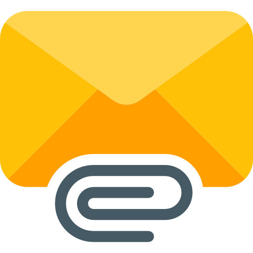 e-mail Pixel Perfect Flat ikona