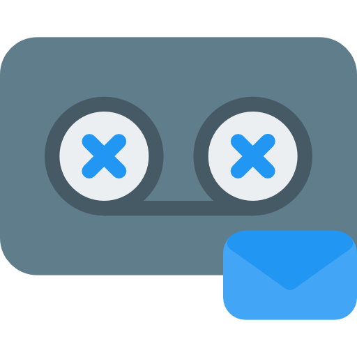 Voice message Pixel Perfect Flat icon