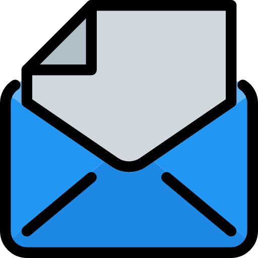 correo electrónico Pixel Perfect Lineal Color icono