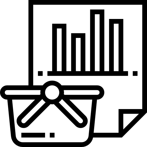 gráfico de barras Meticulous Line icono